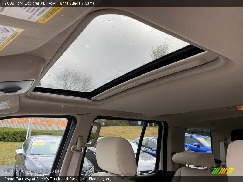 Sunroof of 2008 Explorer XLT 4x4