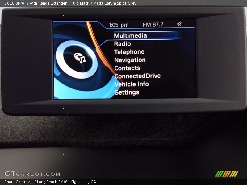 Fluid Black / Mega Carum Spice Grey 2018 BMW i3 with Range Extender