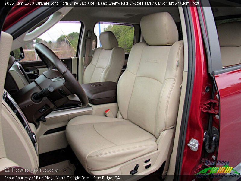 Front Seat of 2015 1500 Laramie Long Horn Crew Cab 4x4