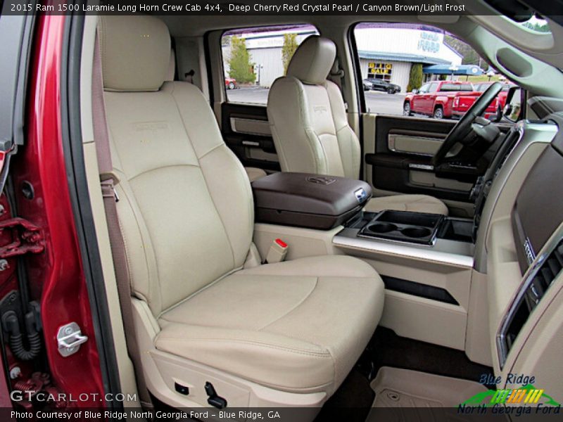  2015 1500 Laramie Long Horn Crew Cab 4x4 Canyon Brown/Light Frost Interior