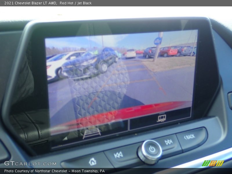Red Hot / Jet Black 2021 Chevrolet Blazer LT AWD