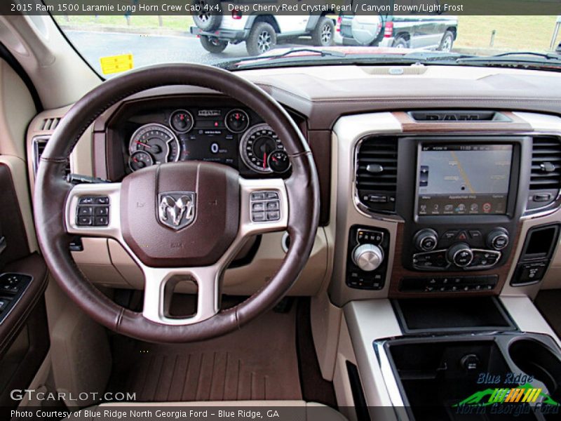 Dashboard of 2015 1500 Laramie Long Horn Crew Cab 4x4