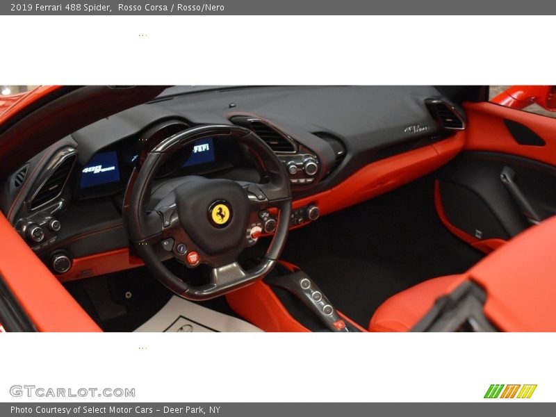 Rosso Corsa / Rosso/Nero 2019 Ferrari 488 Spider