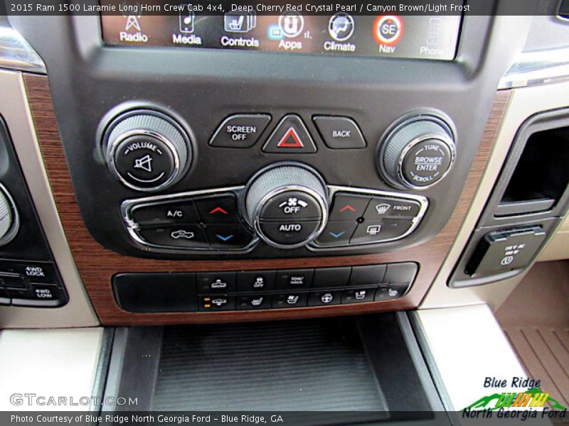 Controls of 2015 1500 Laramie Long Horn Crew Cab 4x4