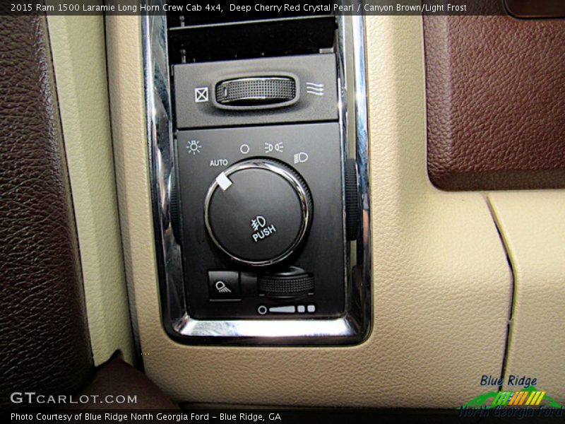 Controls of 2015 1500 Laramie Long Horn Crew Cab 4x4