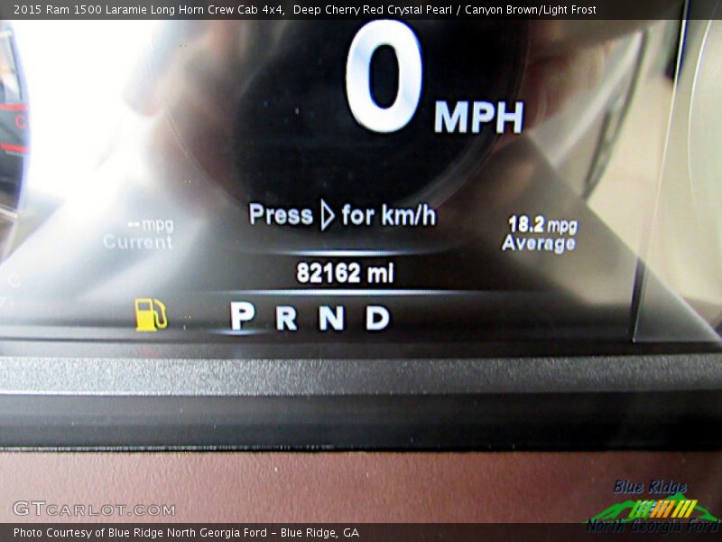 Deep Cherry Red Crystal Pearl / Canyon Brown/Light Frost 2015 Ram 1500 Laramie Long Horn Crew Cab 4x4