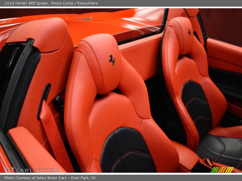 Rosso Corsa / Rosso/Nero 2019 Ferrari 488 Spider