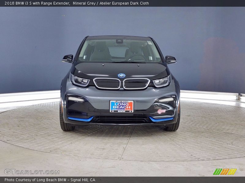Mineral Grey / Atelier European Dark Cloth 2018 BMW i3 S with Range Extender