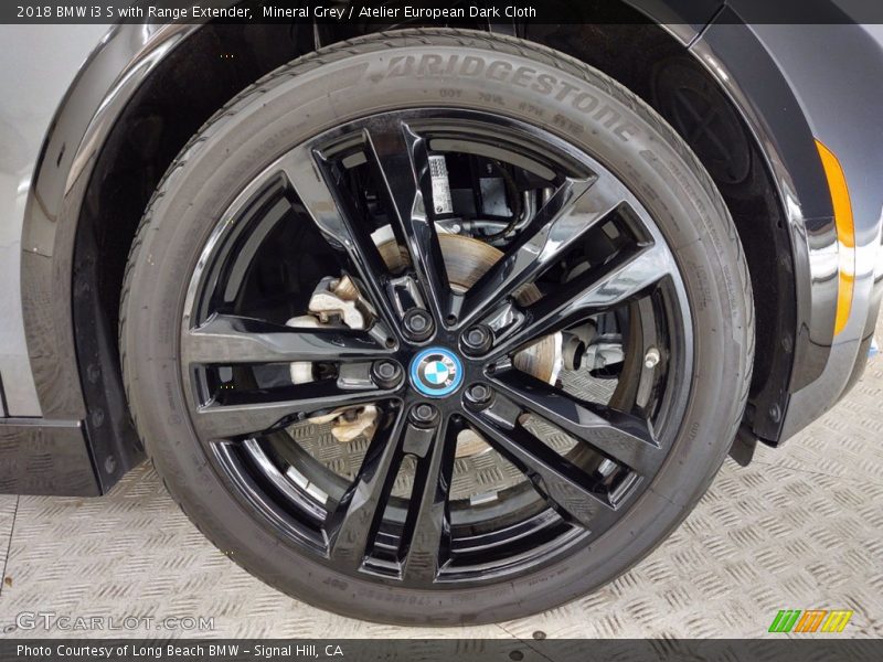 Mineral Grey / Atelier European Dark Cloth 2018 BMW i3 S with Range Extender