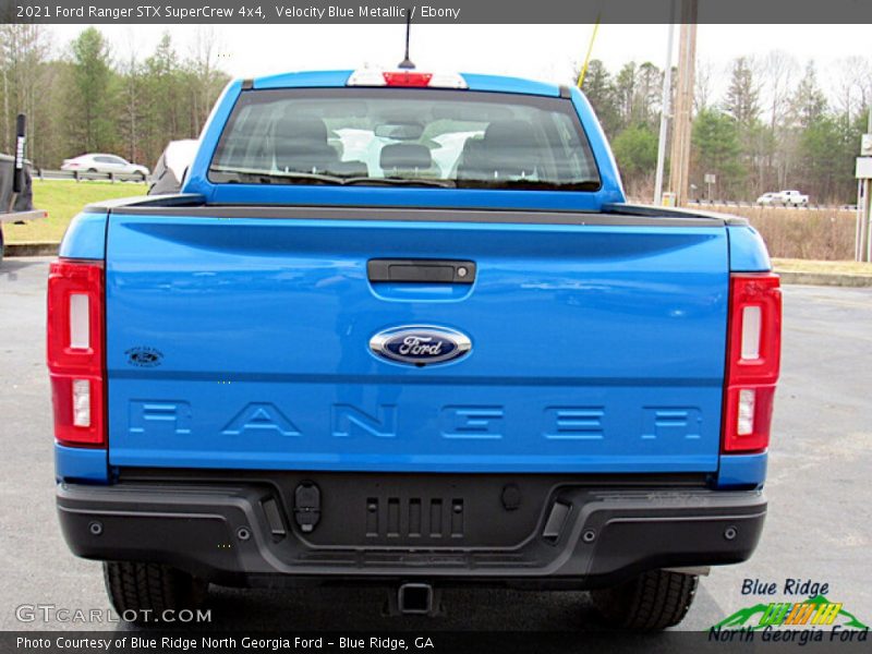 Velocity Blue Metallic / Ebony 2021 Ford Ranger STX SuperCrew 4x4