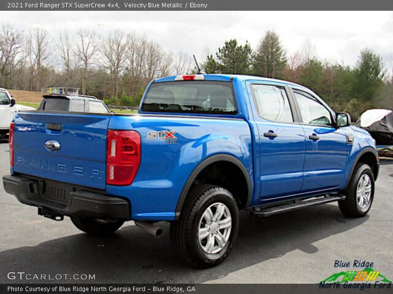 Velocity Blue Metallic / Ebony 2021 Ford Ranger STX SuperCrew 4x4