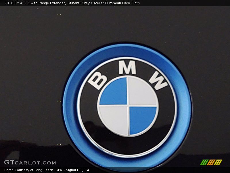 Mineral Grey / Atelier European Dark Cloth 2018 BMW i3 S with Range Extender