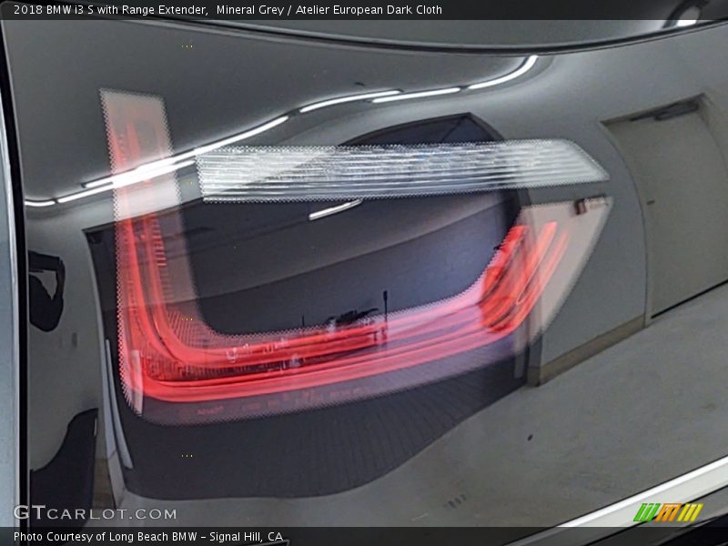 Mineral Grey / Atelier European Dark Cloth 2018 BMW i3 S with Range Extender