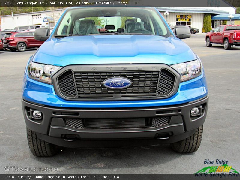 Velocity Blue Metallic / Ebony 2021 Ford Ranger STX SuperCrew 4x4