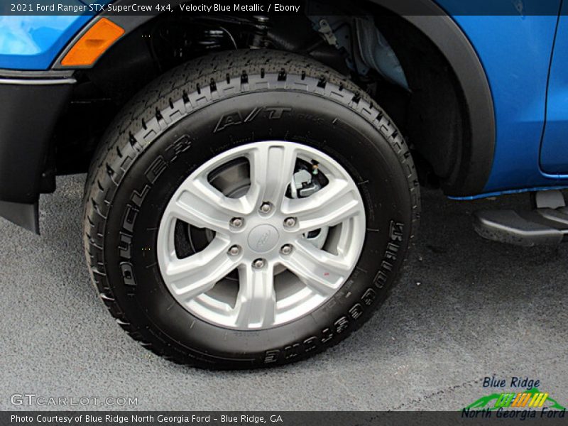 Velocity Blue Metallic / Ebony 2021 Ford Ranger STX SuperCrew 4x4