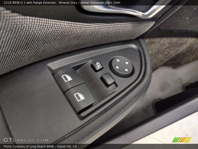 Mineral Grey / Atelier European Dark Cloth 2018 BMW i3 S with Range Extender