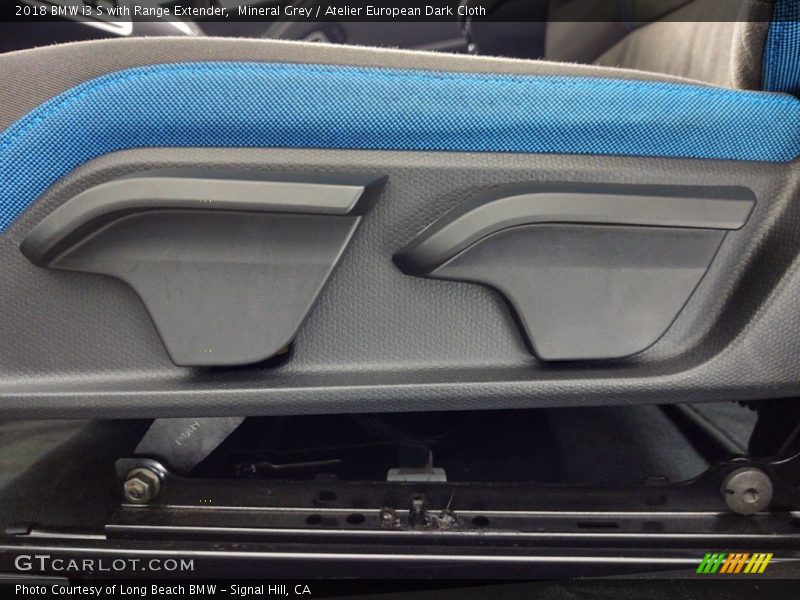 Mineral Grey / Atelier European Dark Cloth 2018 BMW i3 S with Range Extender