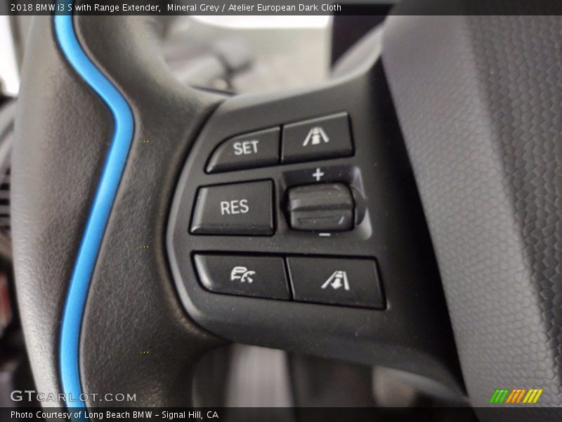 Mineral Grey / Atelier European Dark Cloth 2018 BMW i3 S with Range Extender