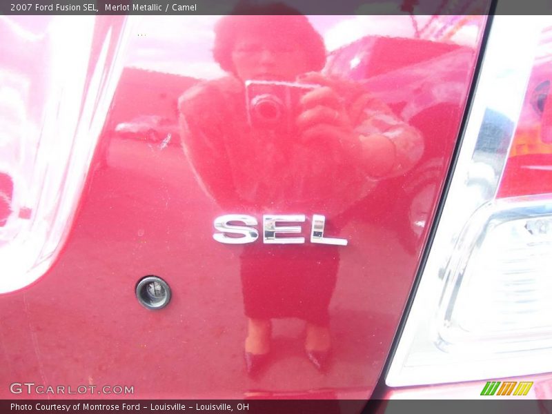 Merlot Metallic / Camel 2007 Ford Fusion SEL