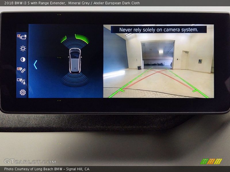 Mineral Grey / Atelier European Dark Cloth 2018 BMW i3 S with Range Extender