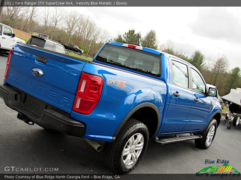 Velocity Blue Metallic / Ebony 2021 Ford Ranger STX SuperCrew 4x4