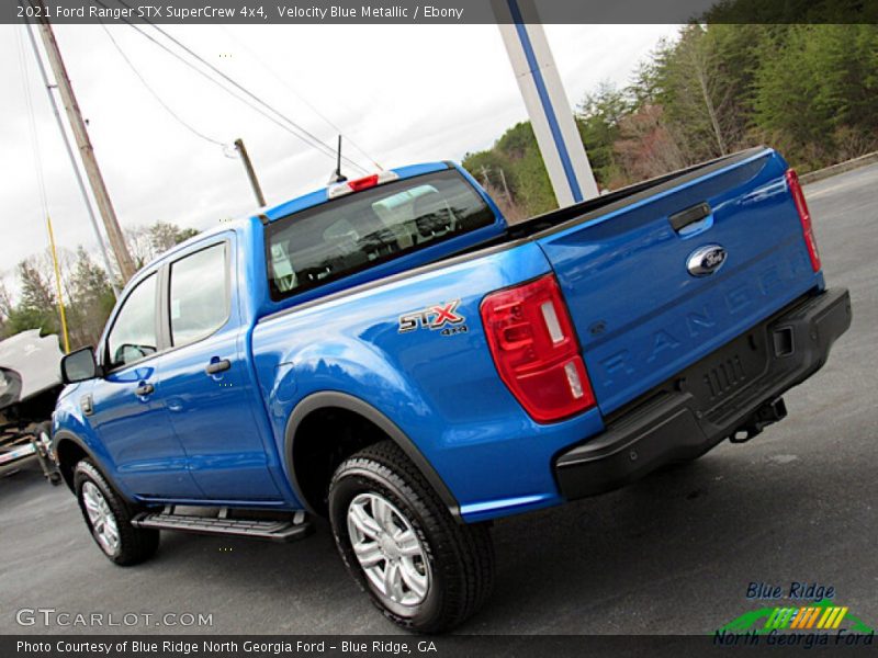 Velocity Blue Metallic / Ebony 2021 Ford Ranger STX SuperCrew 4x4