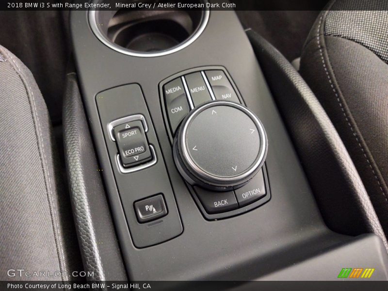 Mineral Grey / Atelier European Dark Cloth 2018 BMW i3 S with Range Extender