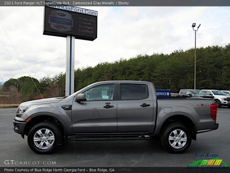 Carbonized Gray Metallic / Ebony 2021 Ford Ranger XLT SuperCrew 4x4