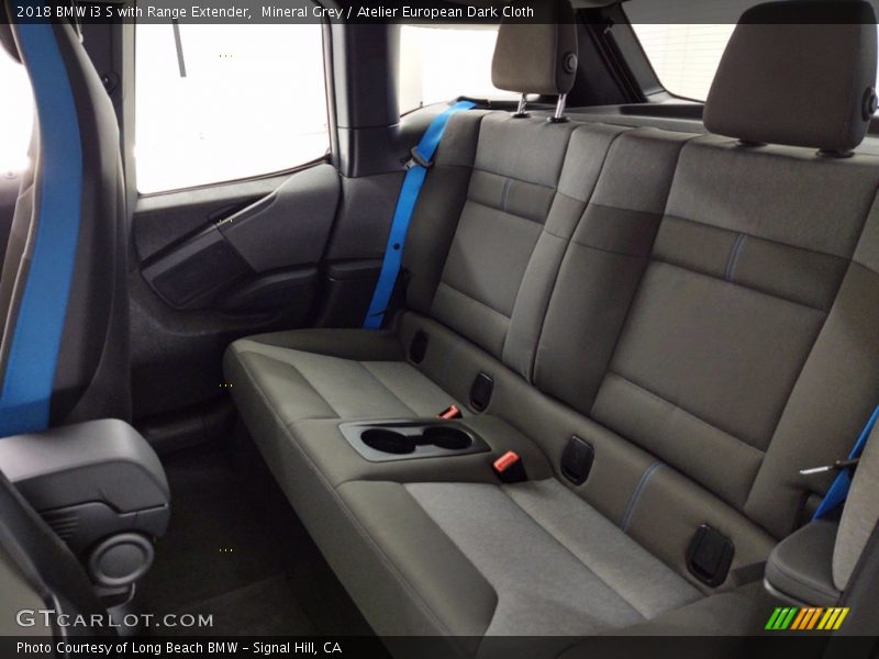 Mineral Grey / Atelier European Dark Cloth 2018 BMW i3 S with Range Extender