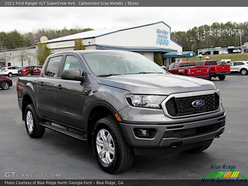 Carbonized Gray Metallic / Ebony 2021 Ford Ranger XLT SuperCrew 4x4