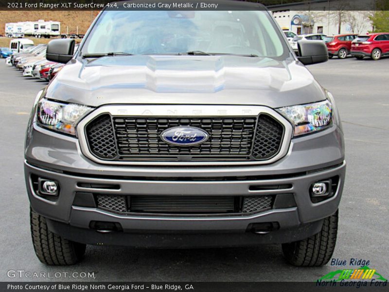 Carbonized Gray Metallic / Ebony 2021 Ford Ranger XLT SuperCrew 4x4