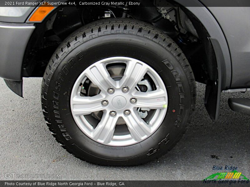 Carbonized Gray Metallic / Ebony 2021 Ford Ranger XLT SuperCrew 4x4