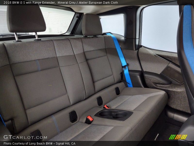 Mineral Grey / Atelier European Dark Cloth 2018 BMW i3 S with Range Extender