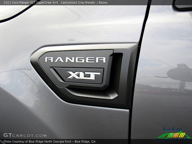 Carbonized Gray Metallic / Ebony 2021 Ford Ranger XLT SuperCrew 4x4
