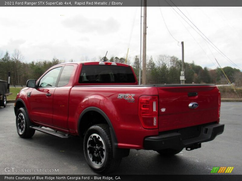 Rapid Red Metallic / Ebony 2021 Ford Ranger STX SuperCab 4x4