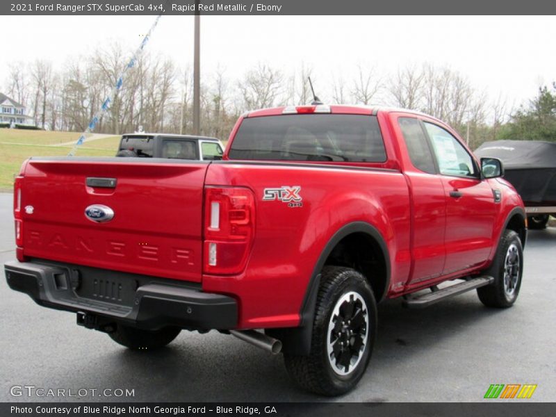 Rapid Red Metallic / Ebony 2021 Ford Ranger STX SuperCab 4x4