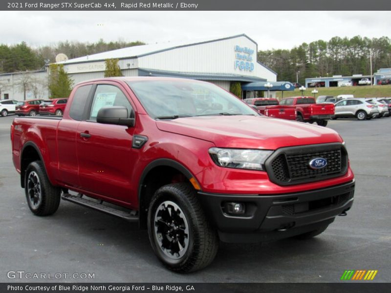 Rapid Red Metallic / Ebony 2021 Ford Ranger STX SuperCab 4x4