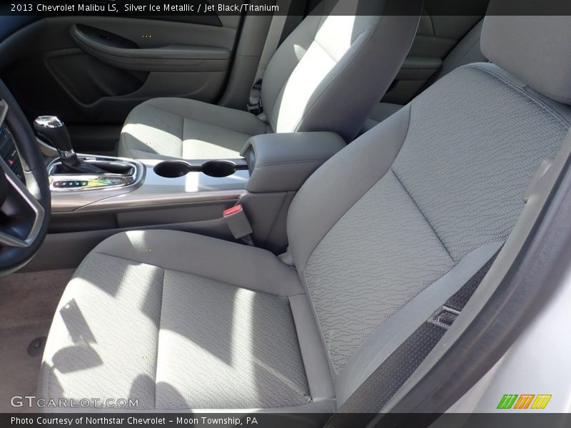 Silver Ice Metallic / Jet Black/Titanium 2013 Chevrolet Malibu LS
