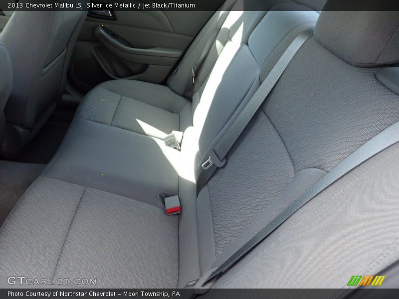 Silver Ice Metallic / Jet Black/Titanium 2013 Chevrolet Malibu LS