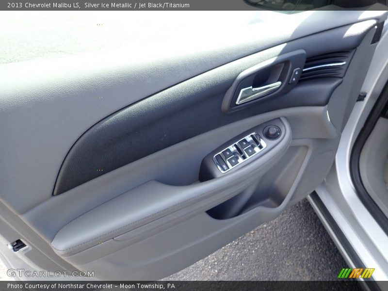 Silver Ice Metallic / Jet Black/Titanium 2013 Chevrolet Malibu LS