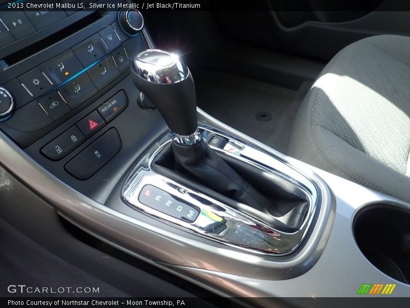 Silver Ice Metallic / Jet Black/Titanium 2013 Chevrolet Malibu LS