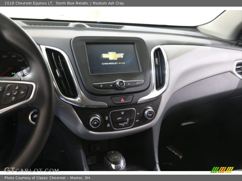 Storm Blue Metallic / Medium Ash Gray 2018 Chevrolet Equinox LT