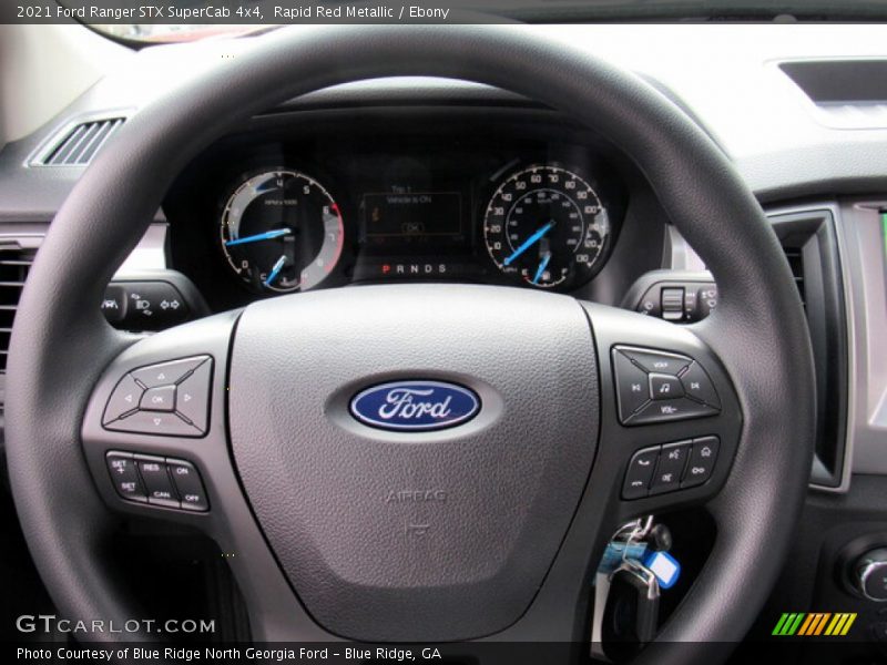 Rapid Red Metallic / Ebony 2021 Ford Ranger STX SuperCab 4x4