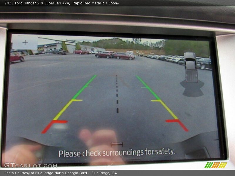 Rapid Red Metallic / Ebony 2021 Ford Ranger STX SuperCab 4x4