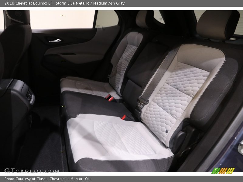 Storm Blue Metallic / Medium Ash Gray 2018 Chevrolet Equinox LT