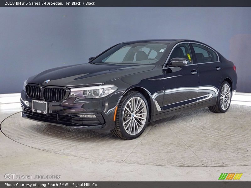 Jet Black / Black 2018 BMW 5 Series 540i Sedan