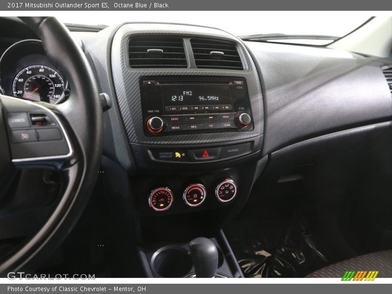 Dashboard of 2017 Outlander Sport ES