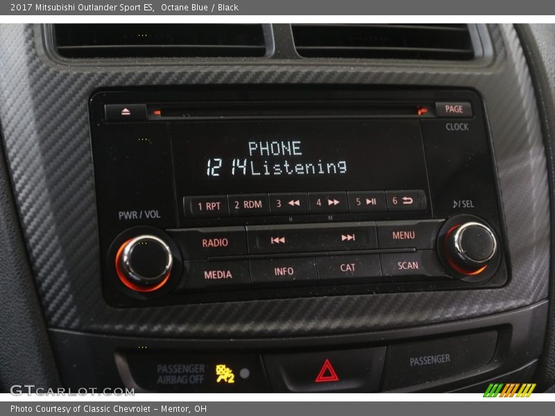 Controls of 2017 Outlander Sport ES