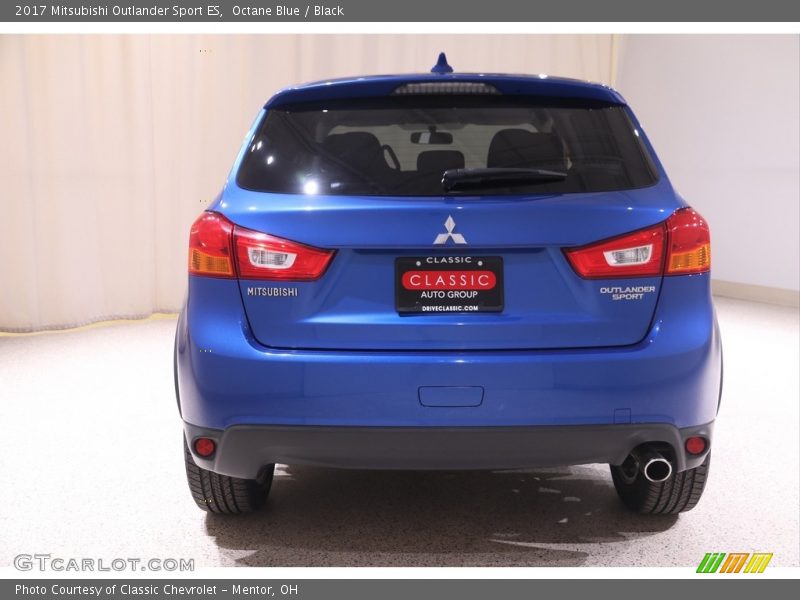 Octane Blue / Black 2017 Mitsubishi Outlander Sport ES