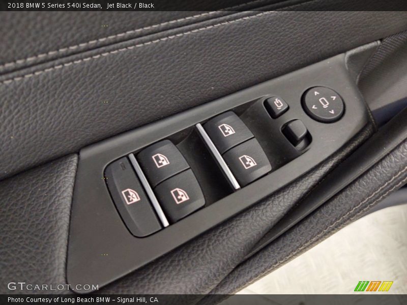 Jet Black / Black 2018 BMW 5 Series 540i Sedan